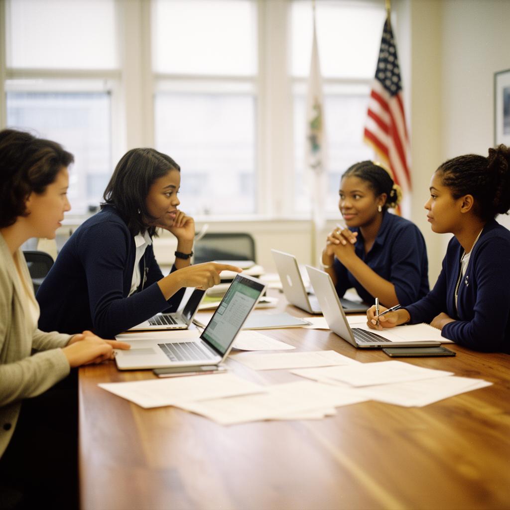VetLink team collaborating to support a veteran